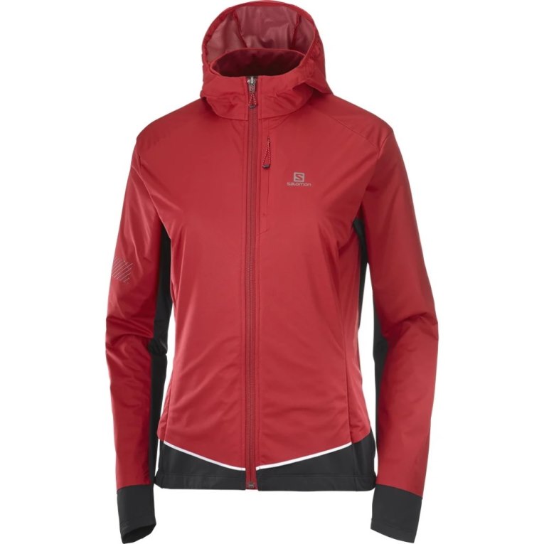 Red Salomon Light Women's Shell Jackets | IE DT0546